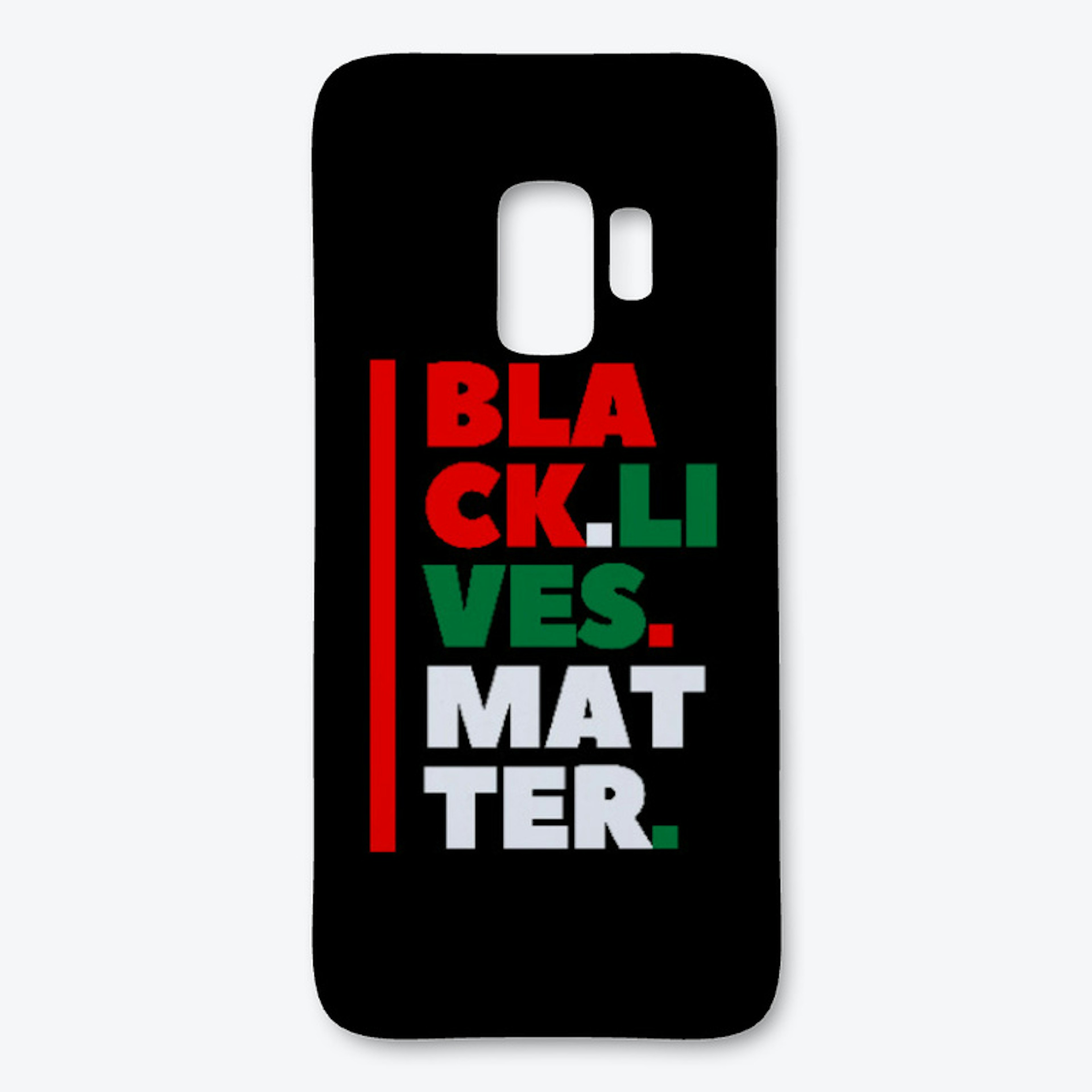 Black Lives Matter (Red-Green-White)